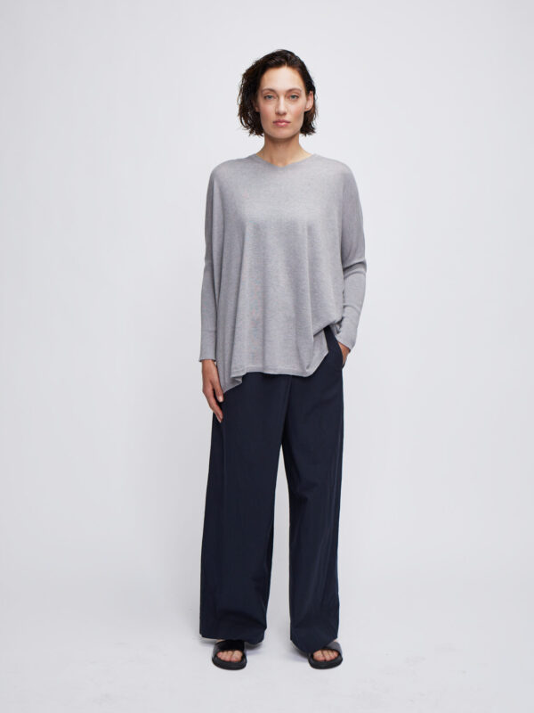 pullover v-neck silk/cashmere